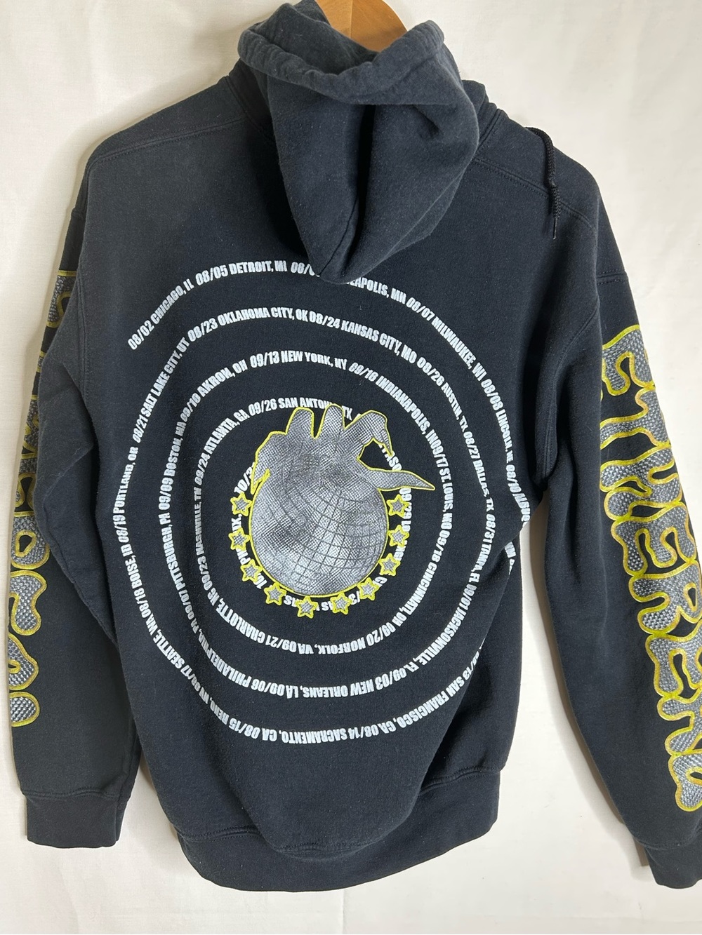 $NOT Ethereal Tour Black Hoodie Unisex Size Medium